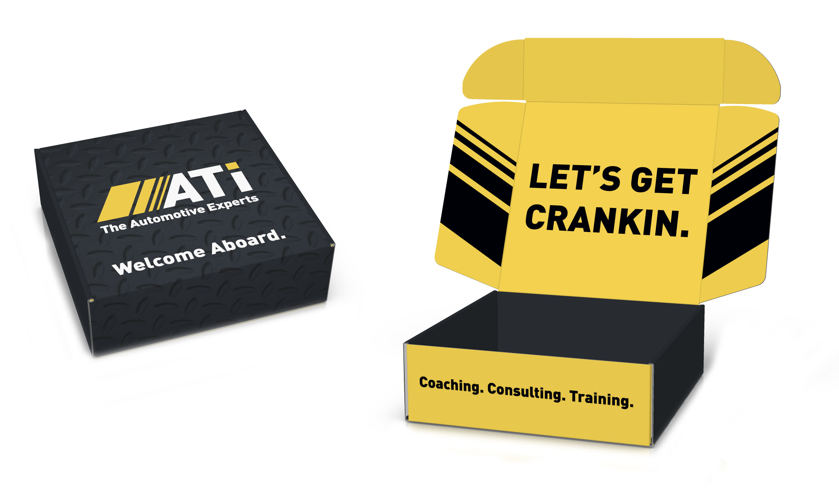 Welcome Kit renderings from vendor